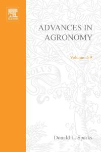 Titelbild: Advances in Agronomy 9780120007691