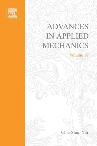 Cover image: ADVANCES IN APPLIED MECHANICS VOLUME 18 9780120020188