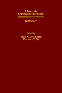 Cover image: ADVANCES IN APPLIED MECHANICS VOLUME 27 9780120020270