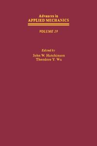 Cover image: ADVANCES IN APPLIED MECHANICS VOLUME 29 9780120020294