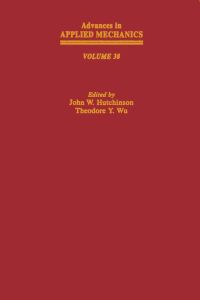 Cover image: ADVANCES IN APPLIED MECHANICS VOLUME 30 9780120020300