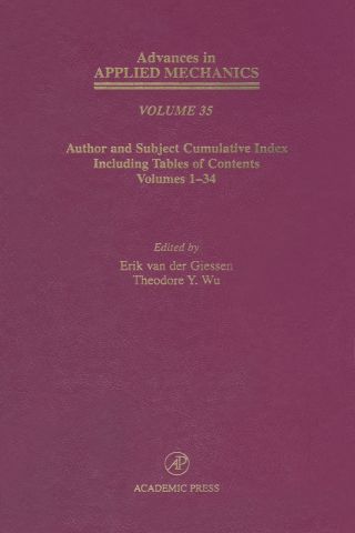 Cover image: Author and Subject Cumulative Index Including, Tables of Content, Volumes 1-34: Subject and Author Cumulative Index (Volumes 1-34) 9780120020355