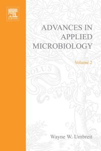 Imagen de portada: ADVANCES IN APPLIED MICROBIOLOGY VOL 2 9780120026029