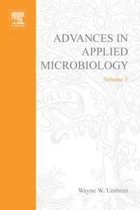 صورة الغلاف: ADVANCES IN APPLIED MICROBIOLOGY VOL 3 9780120026036