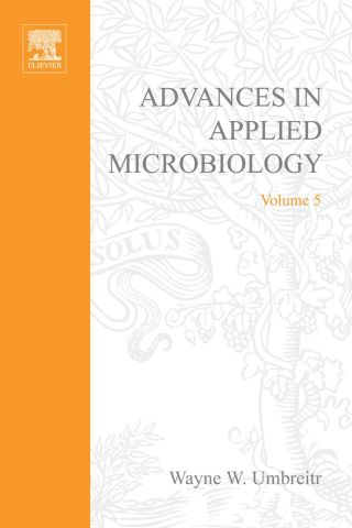 Cover image: ADVANCES IN APPLIED MICROBIOLOGY VOL 5 9780120026050