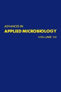 Omslagafbeelding: ADVANCES IN APPLIED MICROBIOLOGY VOL 29 9780120026296