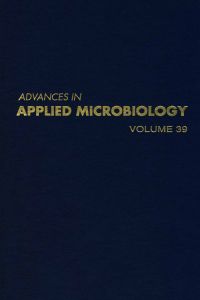 Imagen de portada: ADVANCES IN APPLIED MICROBIOLOGY VOL 39 9780120026395