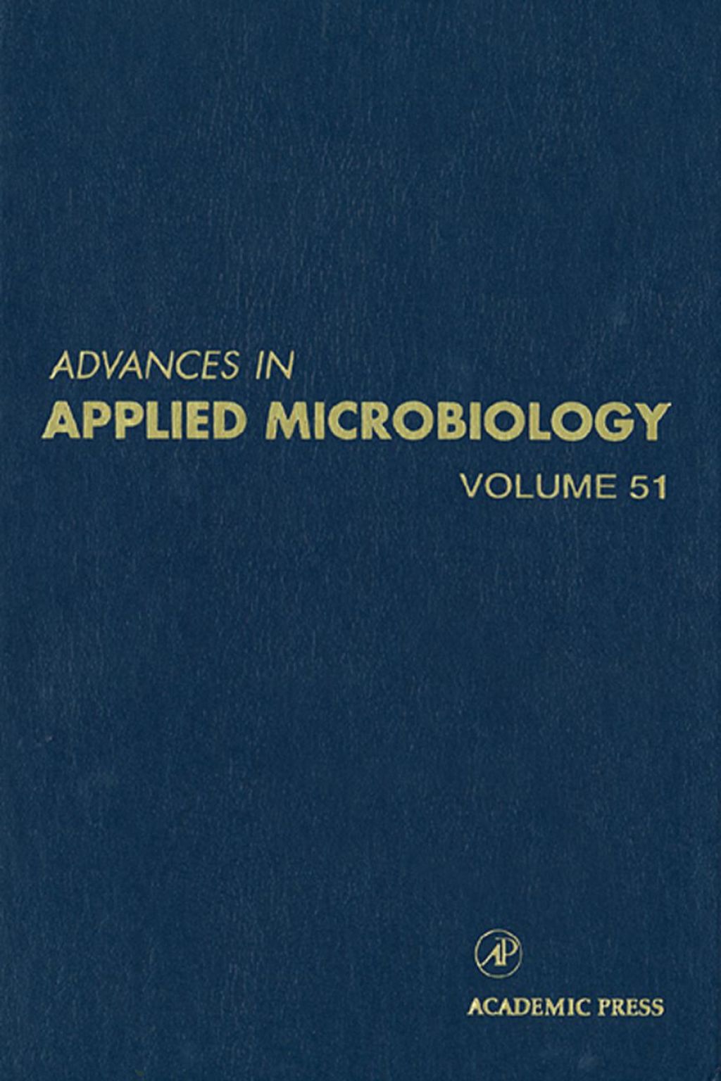 Advances in Applied Microbiology