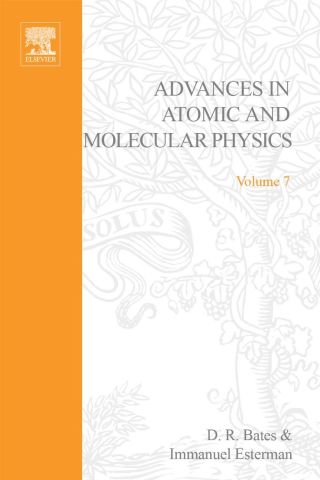 Cover image: ADV IN ATOMIC & MOLECULAR PHYSICS V7 9780120038077