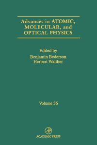 Omslagafbeelding: Advances in Atomic, Molecular, and Optical Physics 9780120038367