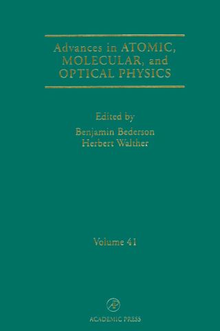 Cover image: Advances in Atomic, Molecular, and Optical Physics 9780120038411