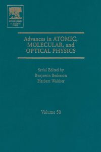 表紙画像: Advances in Atomic, Molecular, and Optical Physics 9780120038503