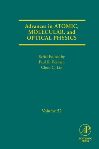 Cover image: Advances in Atomic, Molecular, and Optical Physics 9780120038527