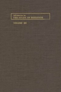 Imagen de portada: ADVANCES IN THE STUDY OF BEHAVIOR V 20 9780120045204