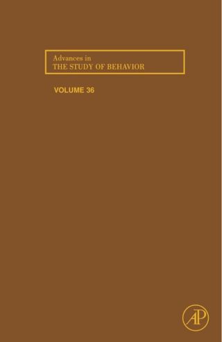 Cover image: Advances in the Study of Behavior 9780120045365