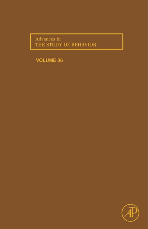 Advances in the Study of Behavior - FULL INSTANT DOWNLOAD | PDF DOCX EPUB