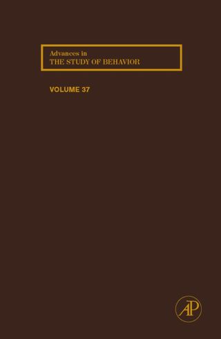 Cover image: Advances in the Study of Behavior 9780120045372