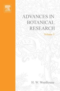 Cover image: ADVANCES IN BOTANICAL RESEARCH  APL 9780120059058