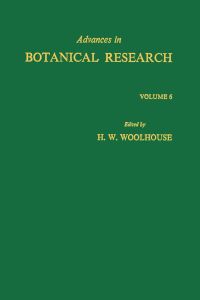 Cover image: ADVANCES IN BOTANICAL RESEARCH APL 9780120059065