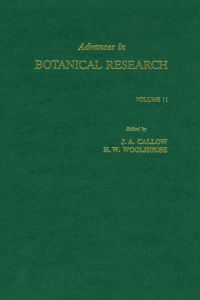 صورة الغلاف: Advances in Botanical Research: Volume 11 9780120059119
