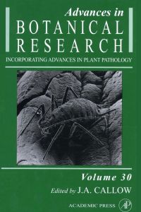 Titelbild: Advances in Botanical Research 9780120059300