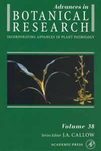 Titelbild: Advances in Botanical Research 9780120059386
