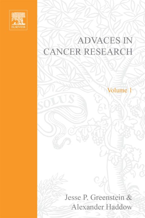 ADVANCES IN CANCER RESEARCH, VOLUME 1 - FULL INSTANT DOWNLOAD | PDF DOCX EPUB