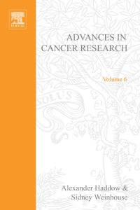 Imagen de portada: ADVANCES IN CANCER RESEARCH, VOLUME 6 9780120066063