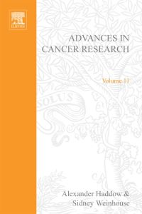 Imagen de portada: ADVANCES IN CANCER RESEARCH, VOLUME 11 9780120066117
