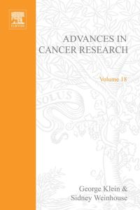 صورة الغلاف: ADVANCES IN CANCER RESEARCH, VOLUME 18 9780120066186
