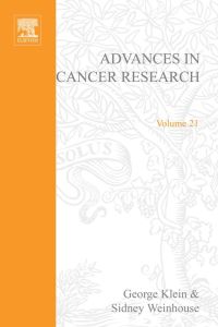 表紙画像: ADVANCES IN CANCER RESEARCH, VOLUME 21 9780120066216
