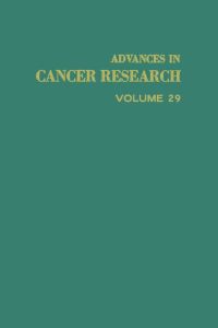 Imagen de portada: ADVANCES IN CANCER RESEARCH, VOLUME 29 9780120066292