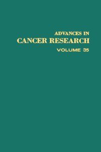 Titelbild: ADVANCES IN CANCER RESEARCH, VOLUME 35 9780120066353