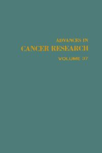 صورة الغلاف: ADVANCES IN CANCER RESEARCH, VOLUME 37 9780120066377