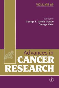 صورة الغلاف: Advances in Cancer Research 9780120066698