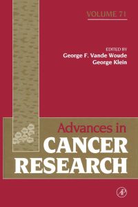 Imagen de portada: Advances in Cancer Research 9780120066711