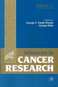 Cover image: Advances in Cancer Research 9780120066728