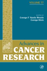 Imagen de portada: Advances in Cancer Research 9780120066773