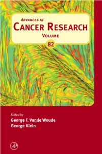 Cover image: Advances in Cancer Research 9780120066827