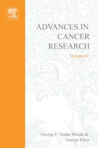 Imagen de portada: Advances in Cancer Research 9780120066919