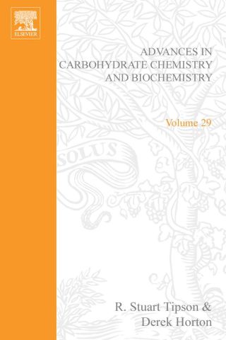 Cover image: ADV IN CARBOHYDRATE CHEM & BIOCHEM VOL29 9780120072293