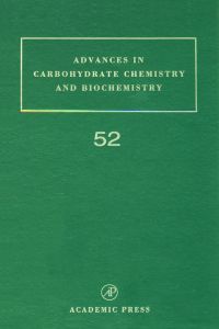 Imagen de portada: Advances in Carbohydrate Chemistry and Biochemistry 9780120072521