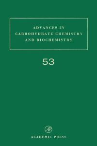 Cover image: Advances in Carbohydrate Chemistry and Biochemistry 9780120072538