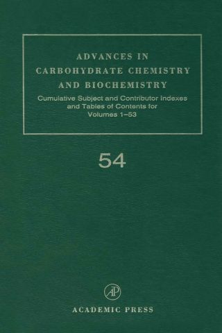 Cover image: Cumulative Subject and Author Indexes, and Tables of Contents 9780120072545