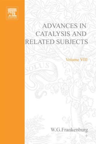 Imagen de portada: ADVANCES IN CATALYSIS VOLUME 8 9780120078080