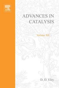 Cover image: ADVANCES IN CATALYSIS VOLUME 12 9780120078127