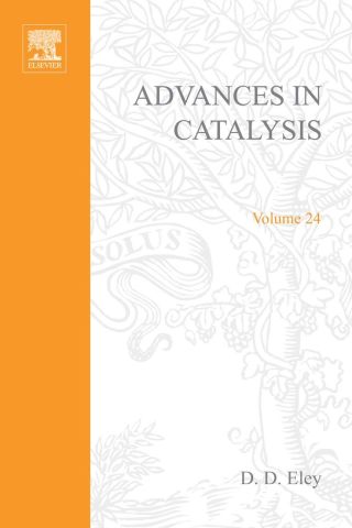 Cover image: ADVANCES IN CATALYSIS VOLUME 24 9780120078240