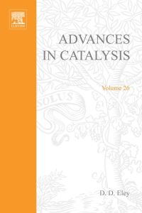 Imagen de portada: ADVANCES IN CATALYSIS VOLUME 26 9780120078264