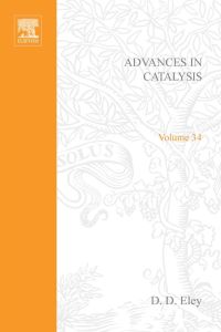 Immagine di copertina: ADVANCES IN CATALYSIS VOLUME 34 9780120078349