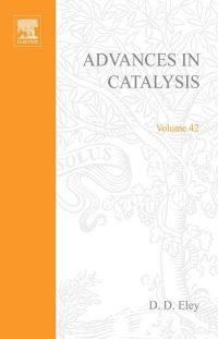 表紙画像: Advances in Catalysis 9780120078424